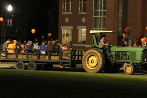 The little kids enjoyed the hayride. Photo by Megan Hartman 