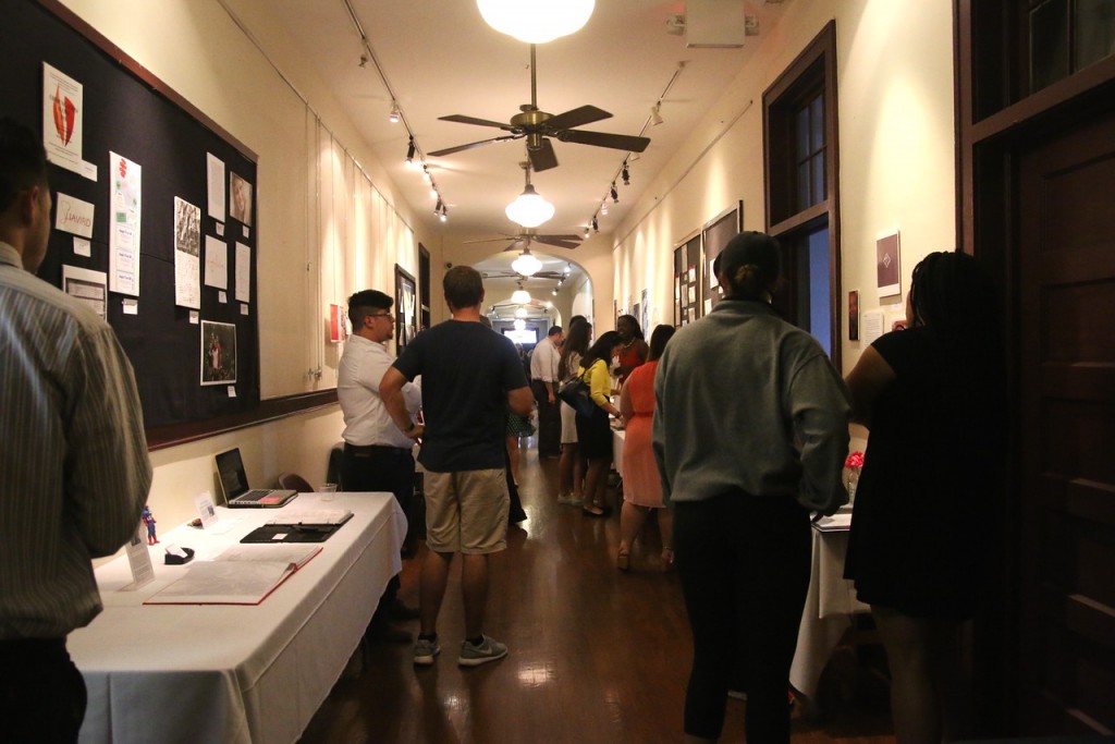 The halls were filled with students, friends, family, professors and community members.